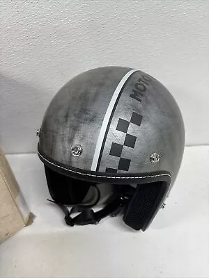 Moto Guzzi Helmet Chess Grey Size Small 55-56 CM #2A5 • $100