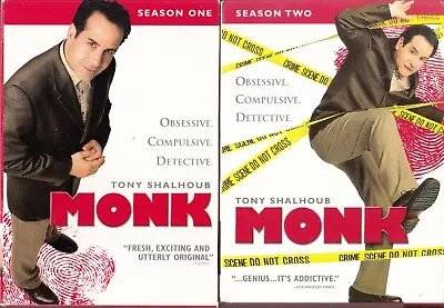 DVD - MONK: Season 2 + Bonus Partial Season 1 Box Set  • $9.95