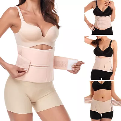 3 In 1 Postpartum Belly Support Recovery Wrap Pregnancy Band After Birth Brace • $20.79