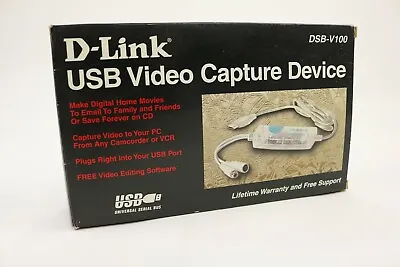 $21.97 • Buy D-Link USB Video Capture Device DSB V100 Digital 
