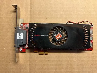 Ati Firepro 2450 Multi-view 512mb Monitor Windows 7 Graphics Card Uc2-3(3) • $45