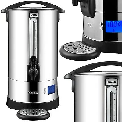 £114.99 • Buy Catering Urn Electric Hot Water Tea Coffee Boiler Commercial Stainless Steel 16L