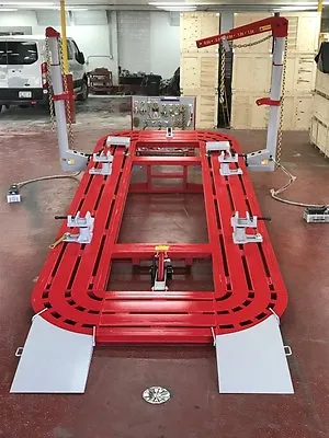 New 18 Feet Auto Body Frame Machine With Tools Cart And Tool And Clamps • $7800