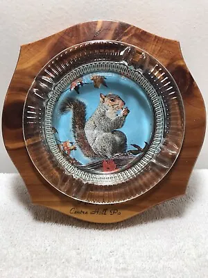 Vintage Penn’s Creek Center Hall PA Souvenir Ashtray With Squirrel • $12.50