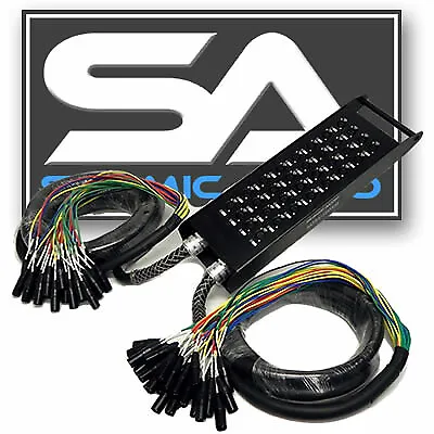 NEW 32 CHANNEL SPLITTER SNAKE CABLE~1 15' & 1 30' Trunk • $436.99