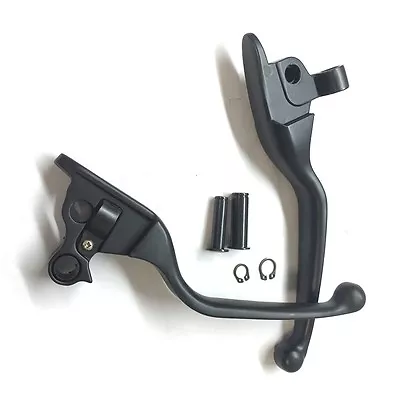 Motorcycle Black Brake Clutch Hand Levers For Harley Touring Trike FLHR FLHRC • $28.67