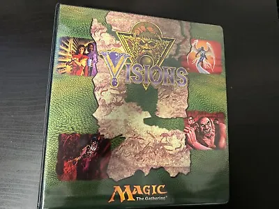 Vintage Magic The Gathering Visions Ultra Pro Binder - Good Condition • $85