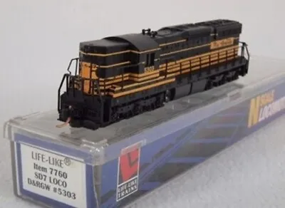 N Life-Like 7760 EMD SD7 D&RGW Denver & Rio Grande Rd# 5303  DC (Spo) • $75