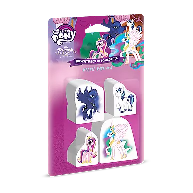 My Little Pony Deck-Building Game Meeple Pack #4 Celestia Luna Cadence Promo • $5