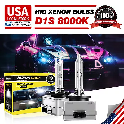 For  DTS 2006 - 2011 8000K D1S HID Headlight Bulb Low & High Set Of 2 • $18.28