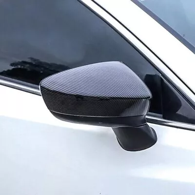 For Mazda 6 Atenza 2014-2017 Carbon Fiber Side Door Rearview Mirror Cover Cap • $34.49