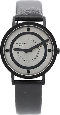 33mm Mondaine Form Follows Function Unisex Quartz Wristwatch Swiss Made • $95