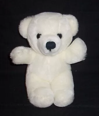 VTG 8  Dakin Small Mini White Cuddles Teddy Bear Plush Stuffed Animal • $22.95