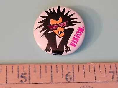 VTG 80's VISION STREET WEAR MARK GONZALES GATOR NOS SKATEBOARD DECK BUTTON PIN ! • $24.99