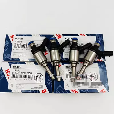 4PCS OEM BOSCH Fuel Injectors 06H906036G Fit For VW GTI AUDI A3 A4 A5 Q5 2.0T • $99.99