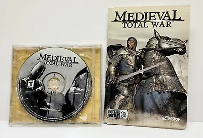 Medieval: Total War (PC: Windows 2002) 2-Disc & W/Manual • $5.99