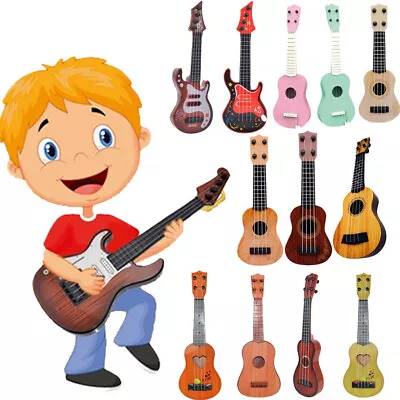 $15.53 • Buy Mini Kids Guitar Musical Toy Ukulele Instrument Toy Guitar Model Toy Game Toys