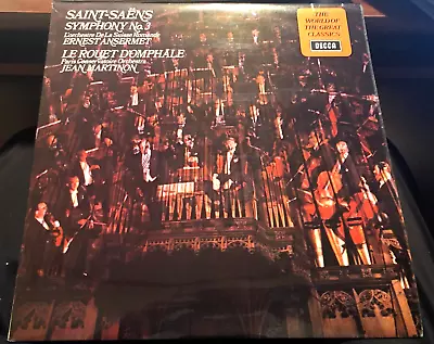 Hear Saint-saens Organ Sym & Rouet D'omphale Ansermet Decca Spa-228 Stereo Lp • $9.95