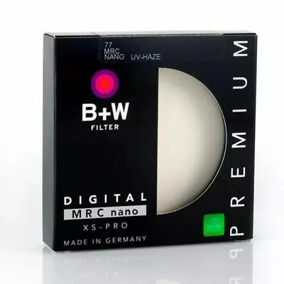 B+W UV Filter XS PRO MRC Nano UV HAZE Protective BW Ultra Thin Camera Lens MM • $29.96