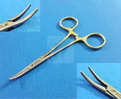 O.r Grade Mosquito Hemostat Locking Surgical Forcep 5  Curved With Gold Handle • $6.99
