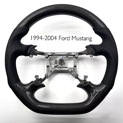 1994-2004 Ford Mustang SVT Cobra - Real Carbon Fiber Steering Wheel • $850.25