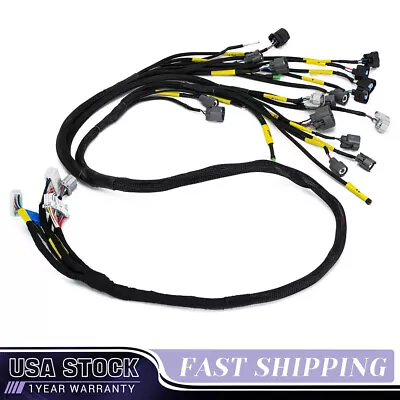 0BD2 D & B-series Tucked Engine Wire Harness For 92-00 Civic Integra B16 B18 D16 • $71