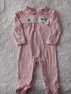 Baby Girl Sleepsuit Babygro In Size 3-6 Months BNWTS  • £4