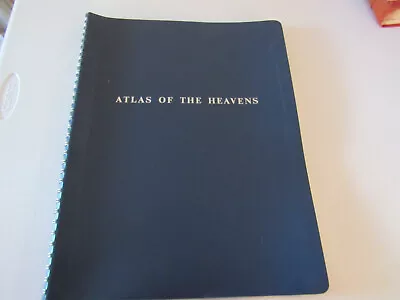 Atlas Of The Heavens By Antonin Becvar **Star Atlas 1962 1ST EDITION** • $128