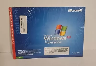 NEW Windows XP Professional X64 Edition Full Version Disk COA Product Key 64 Bit • $25.99