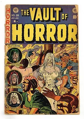 Vault Of Horror #28 PR 0.5 1952 • $200