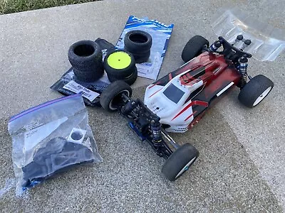 Team Associated Rc10 B64 4wd 1/10th Buggy Roller With Spare Parts Custom Body • $289.96