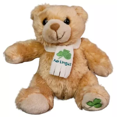 Rare Vtg Aer Lingus Plush Fergus The Bear Promotional Airline Memorabilia 7  GUC • $30