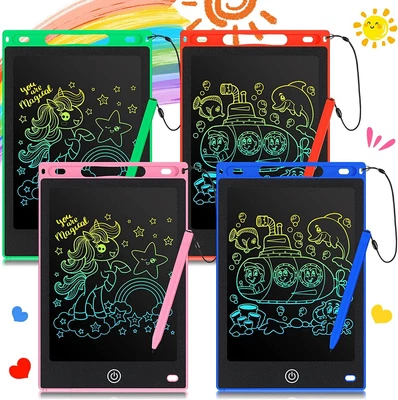 $13.69 • Buy 8.5  10  12  LCD Writing Tablet Drawing Board Colorful Doodle Handwriting Pad OZ