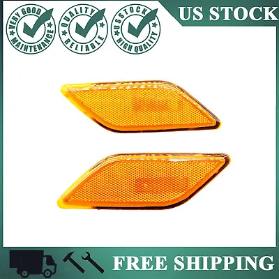 Fit For 2010-2013 Mercedes Benz W212 E-Class 4-Door Pair Front Side Marker Light • $18.39