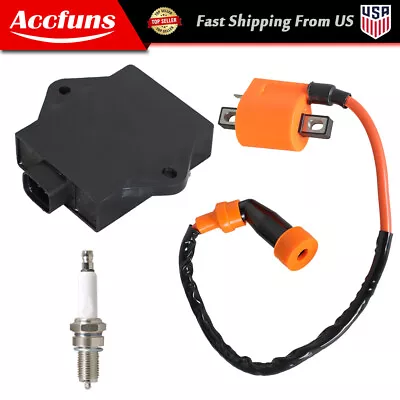 Ignition Coil Spark Plug CDI Box For Arctic Cat 250 2x4 4X4 3530-024 99-05 NEW • $19.57