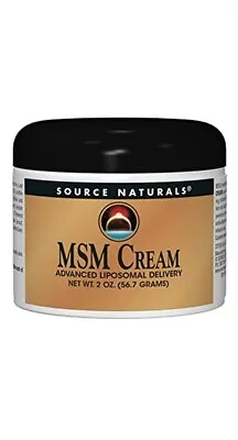 $11.42 • Buy Source Naturals MSM Cream 2 Oz. Cream