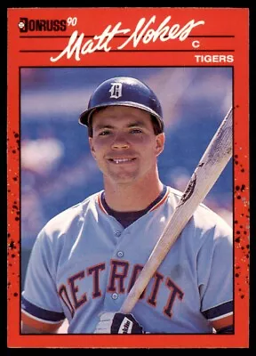1990 Donruss Matt Nokes Baseball Cards #178 • $2.75