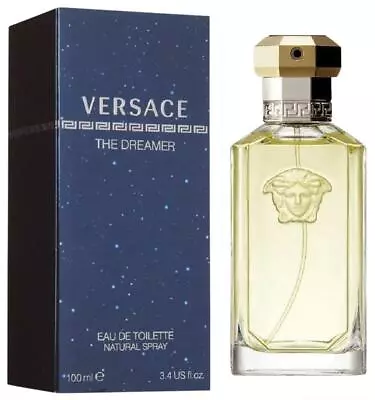 Versace The Dreamer Eau De Toilette Spray 3.4 Oz SEALED Men's Cologne NIB • $59.99