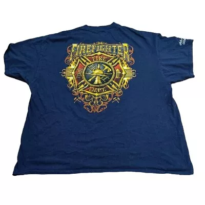 Volunteer Firefighter Tradition Sacrifice Dedication Mens XX-Large • $9