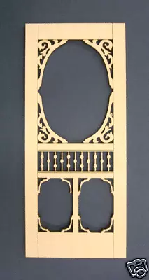  1:24 Scale Dollhouse Miniature Screen Door • $8.75