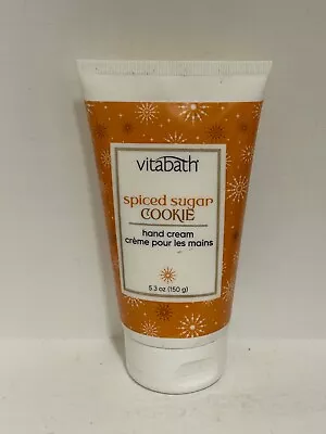 Vitabath- Spiced Sugar Cookie- Hand Cream- 5.3oz- New! • $25