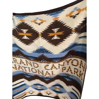 Vintage Earth Ragz The Grand Canyon National Parks Blanket 49  X 54  See Pics • $12.88