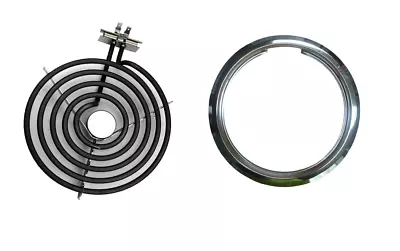 Oem Westinghouse 501 Cooktop Large Heating Element & Trim Ring Paj501r*19 • $100