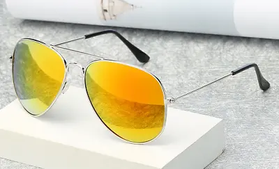 SUNGLASSES Aviator Mirrored Mens Womens UV400 Lens Frame Color Retro Vintage Sun • $7.99