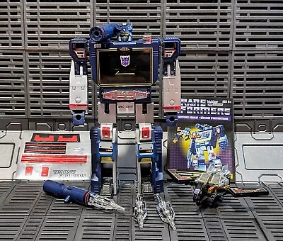 Transformers Decepticons Soundwave And Buzzsaw G1 Walmart Reissue Toyhax Labels • $24