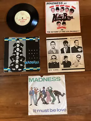 £4.99 • Buy Madness - It Must Be Love - 5 X 7  Vinyl Record Single For Sale - See Pics