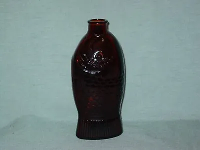 Vintage Wheaton Amber Brown Fish Doctor Fisch's Bitters Glass Bottle • $8.99