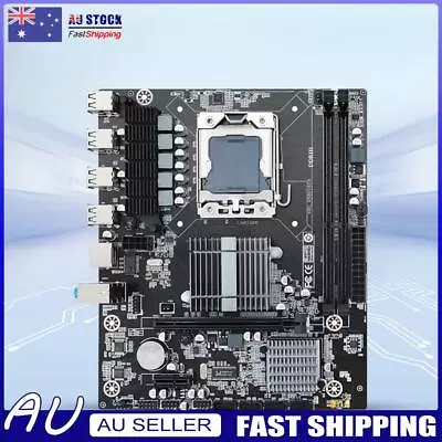 X58 Desktop Motherboard DDR3 Memory LGA 1366 Gaming PC Mainboard USB 2.0 1600MHz • $50.98