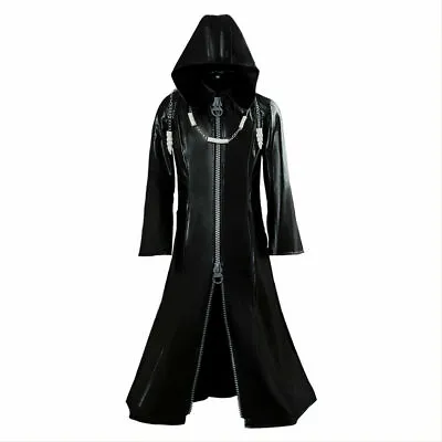 £59.99 • Buy Kingdom Hearts Cosplay Organization XIII 2-WAY-BIG-ZIPPER Costume Coat Jacket