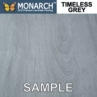 12mm LAMINATE FLOORING /FLOATING FLOOR AC5 Timless Grey (Sample) • $1